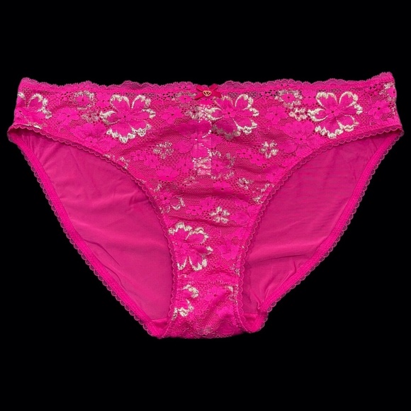 Victoria's Secret Other - NWT Victoria’s Secret Body by Victoria smooth soft lace Bikini Panty Fuchsia XL